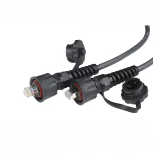Патч-корд Hyperline PC-IE-LPM-STP-RJ45-RJ45-C5e-10M-BK