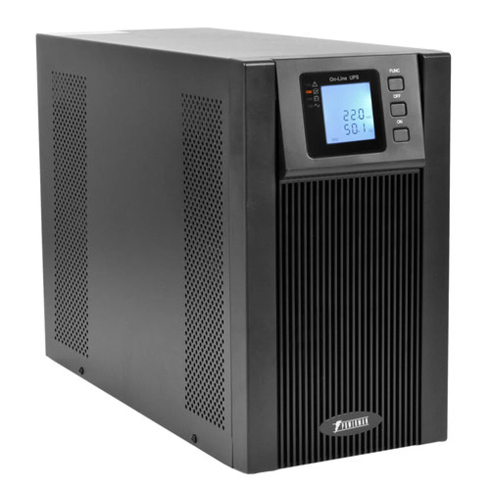 Источник бесперебойного питания Powerman Online 2000I POWERMAN Online 2000I (IEC320) Двойное преобразование (On-Line), Напольный (Tower), 2000 ВА, 1800 Вт