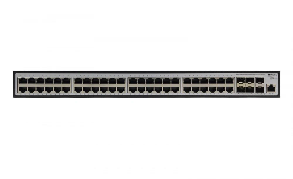 Коммутатор Origo OS3254P OS3254P/370W/A1A 1000 Base-TX (1000 мбит/с), 6 SFP портов