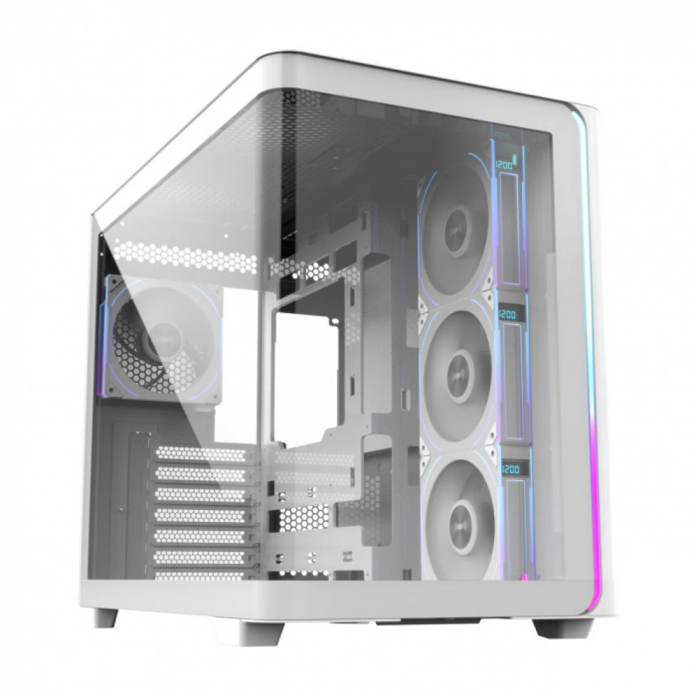 Корпус FSP M580-WP White Игровые, Mid-Tower