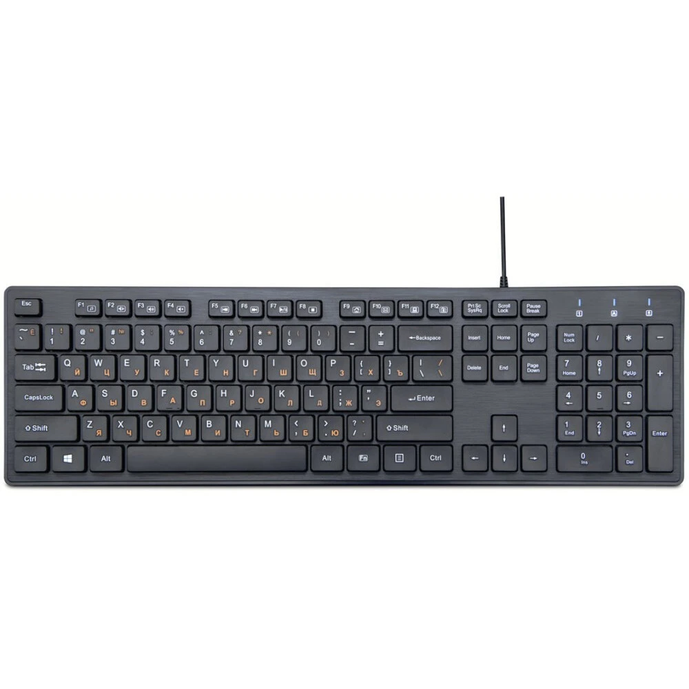 Клавиатура Gembird KB-8360U Проводная, USB