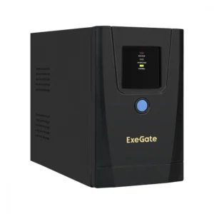 Источник бесперебойного питания ExeGate SpecialPro UNB-650.LED.AVR.1SH.2C13.RJ.USB EX292768RUS Линейно-интерактивные, Напольный (Tower), 650 ВА, 360 Вт