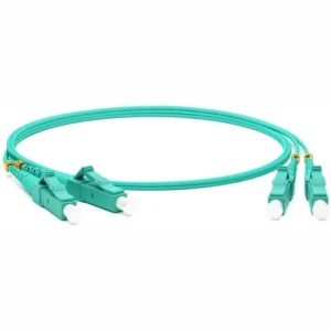 Оптический патч-корд Hyperline FC-D2-503-LC/PR-LC/PR-H-10M-LSZH-AQ