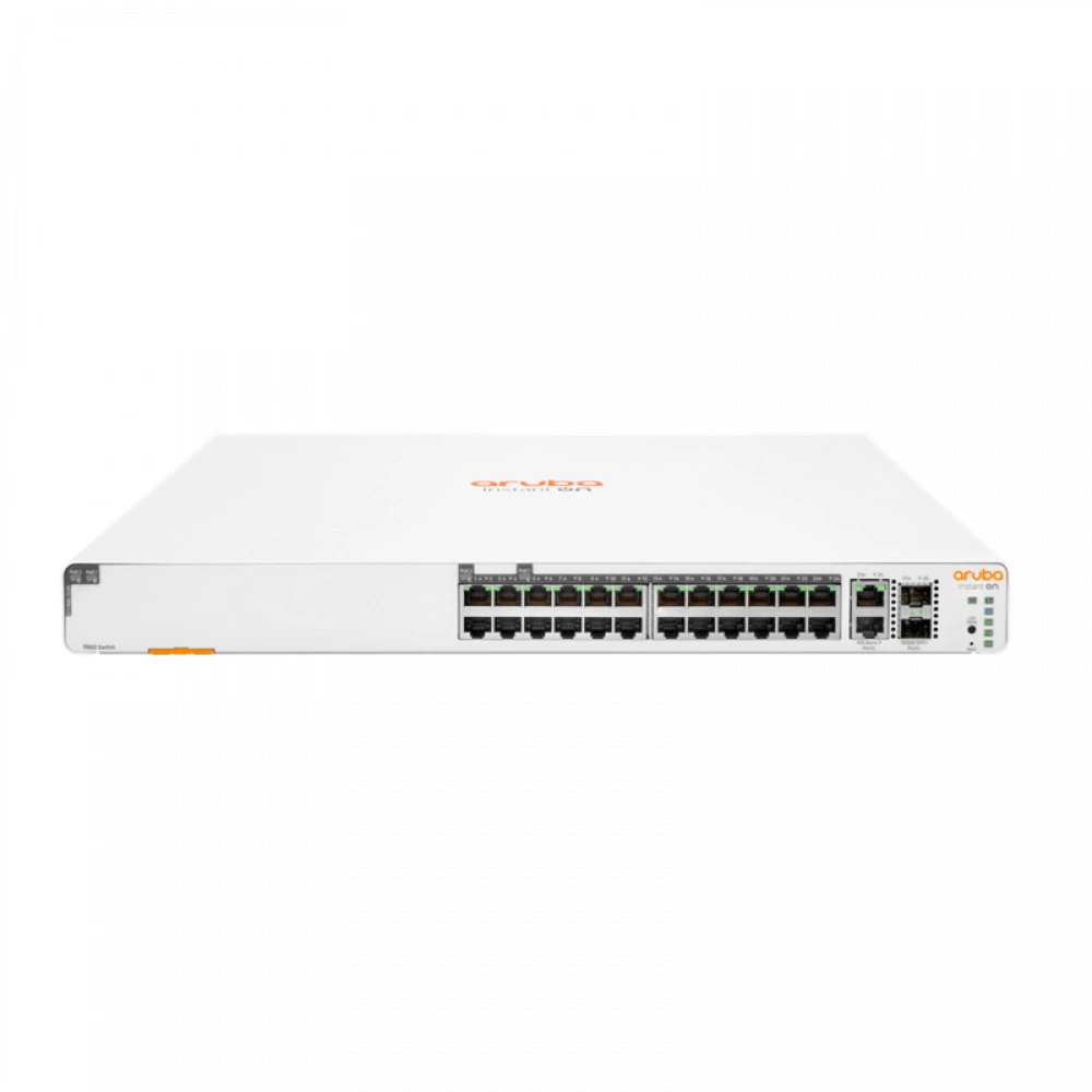 Коммутатор HPE IOn 1960 24G JL807A 1000 Base-TX (1000 мбит/с), 2 SFP порта