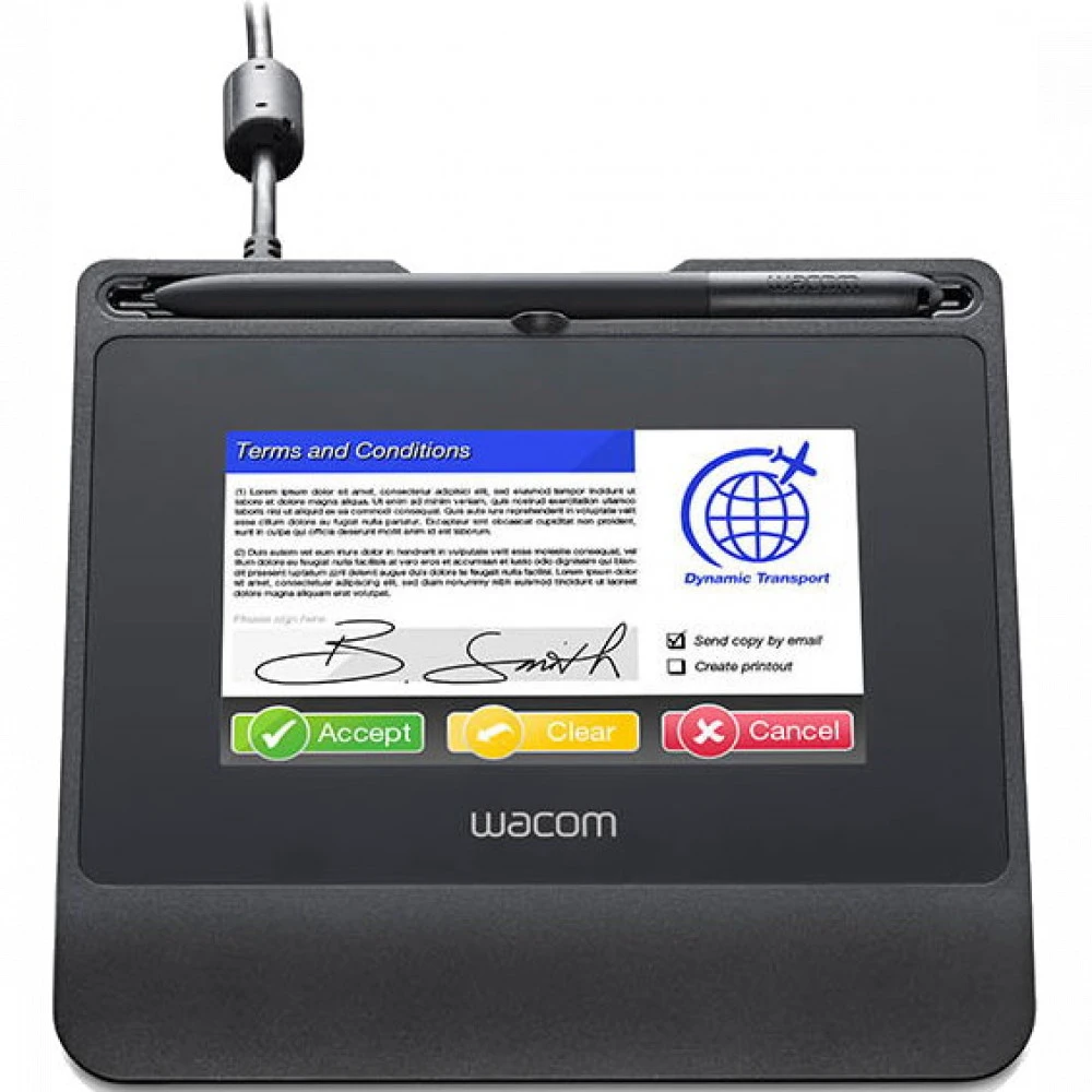 Графический планшет Wacom LCD Signature Tablet STU-540-CH2 2540, 1024, 108 х 65 мм, Цветной дисплей