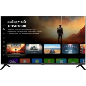 Телевизор Digma 40" DM-LED40SBB36 40 ", Smart TV, Черный