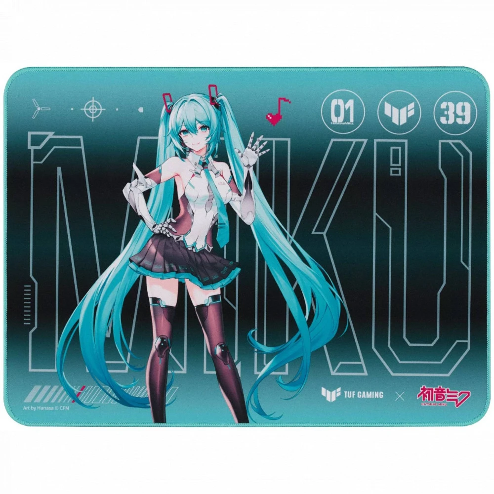 Коврик для мышки Asus TUF Gaming P1 Hatsune Miku Edition 90MP04C0-BPUA00