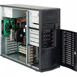 Сервер Supermicro CSE-733TQ-668BK/X11SCL-F MT7332236-001 Tower, Xeon E-2236, 3400 МГц, 6, 12, 1 x 16 ГБ, LFF 3.5", 4, 2x 480 ГБ
