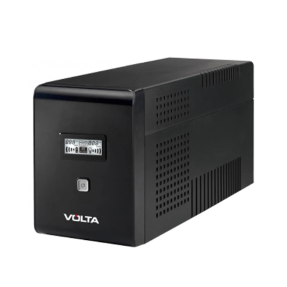Источник бесперебойного питания VOLTA Active 1500 LCD Black Линейно-интерактивные, Напольный (Tower), 1500 ВА, 900 Вт