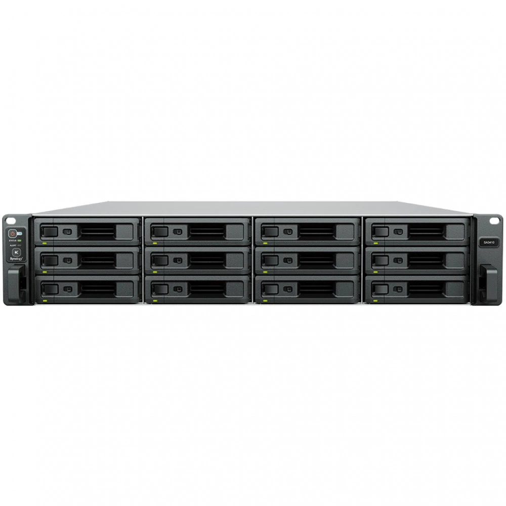 Дисковая системы хранения данных СХД Synology SA3410 Rack