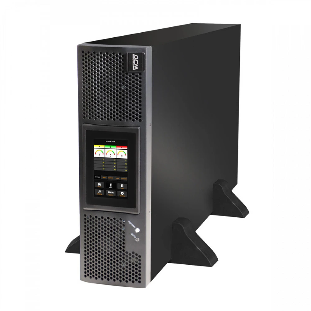 Источник бесперебойного питания Powercom VGD-II-25K33RM Двойное преобразование (On-Line), Стоечный (Rack), 25000 ВА, 25000 Вт