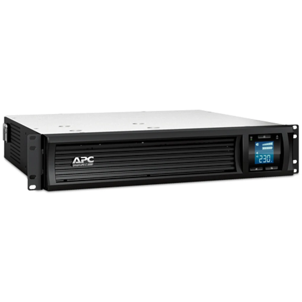 Источник бесперебойного питания APC Smart-UPS C 2000 RM SMC2000I-2U Линейно-интерактивные, Стоечный (Rack), 2000 ВА, 1300 Вт
