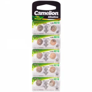 Батарейка CAMELION Alkaline AG10-BP10 - 10штук (Блистер)
