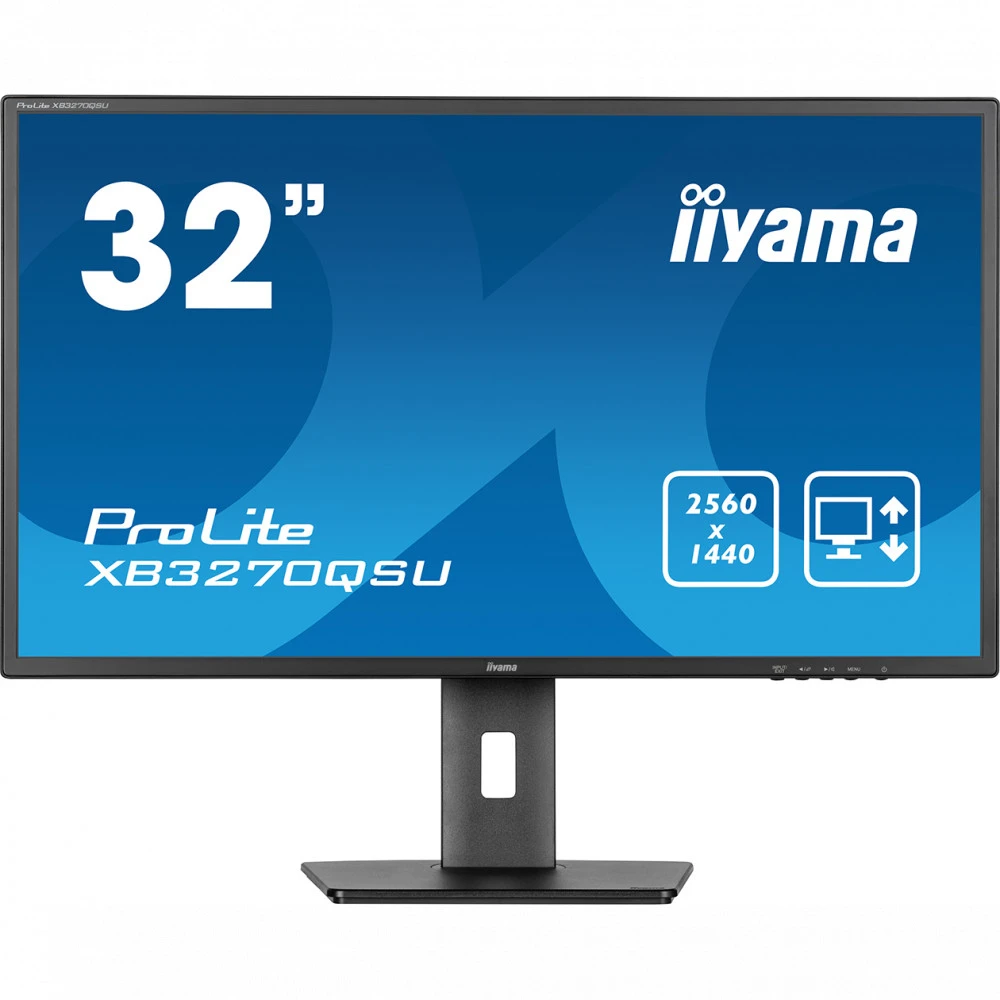 Монитор IIYAMA XB3270QSU-B1 32 ", IPS, Quad HD 2560x1440 (16:9), 100 Гц