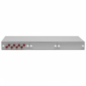 Оптический кросс SNR Кросс оптический 19" (ШКОС) укомплектованный на 8 FC портов SNR-ODF-24R-8FC-P