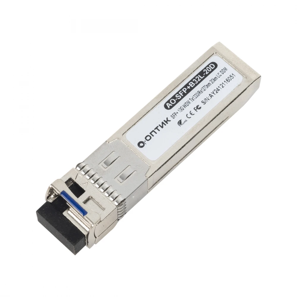 Модуль А-Оптик AO-SFP+B32L-20D SFP+ модуль