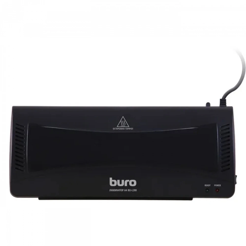 Ламинатор Buro Ламинатор BU-L280 черный A4 (80-125мкм) 25см/мин