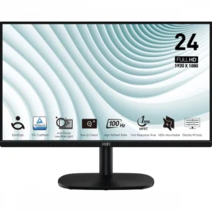 Монитор MSI PRO MP245V 9S6-3PC0CM-014 23.8 ", VA, Full HD 1920x1080 (16:9), 100 Гц