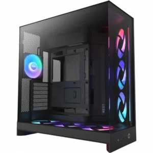 Корпус NZXT H9 Flow RGB+ Black CM-H92FB-P1 Игровые, Mid-Tower