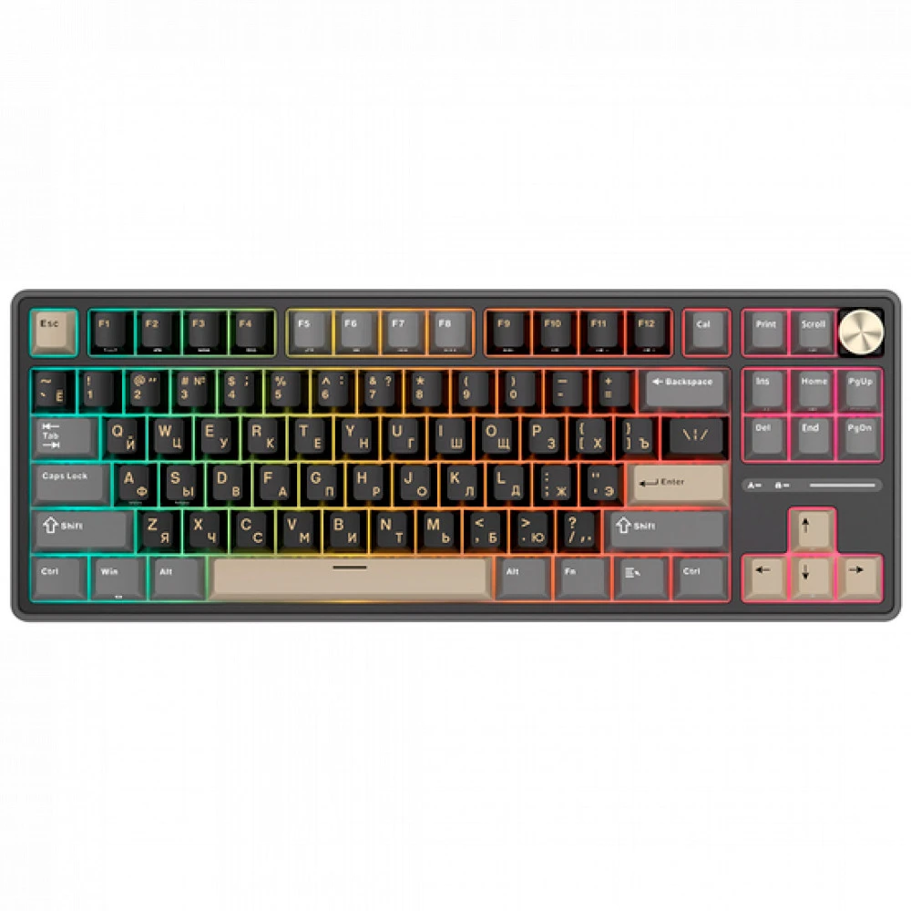 Клавиатура Royal Kludge R87 Pro Phantom (Cream Switch) 6977576550731 Проводная, USB