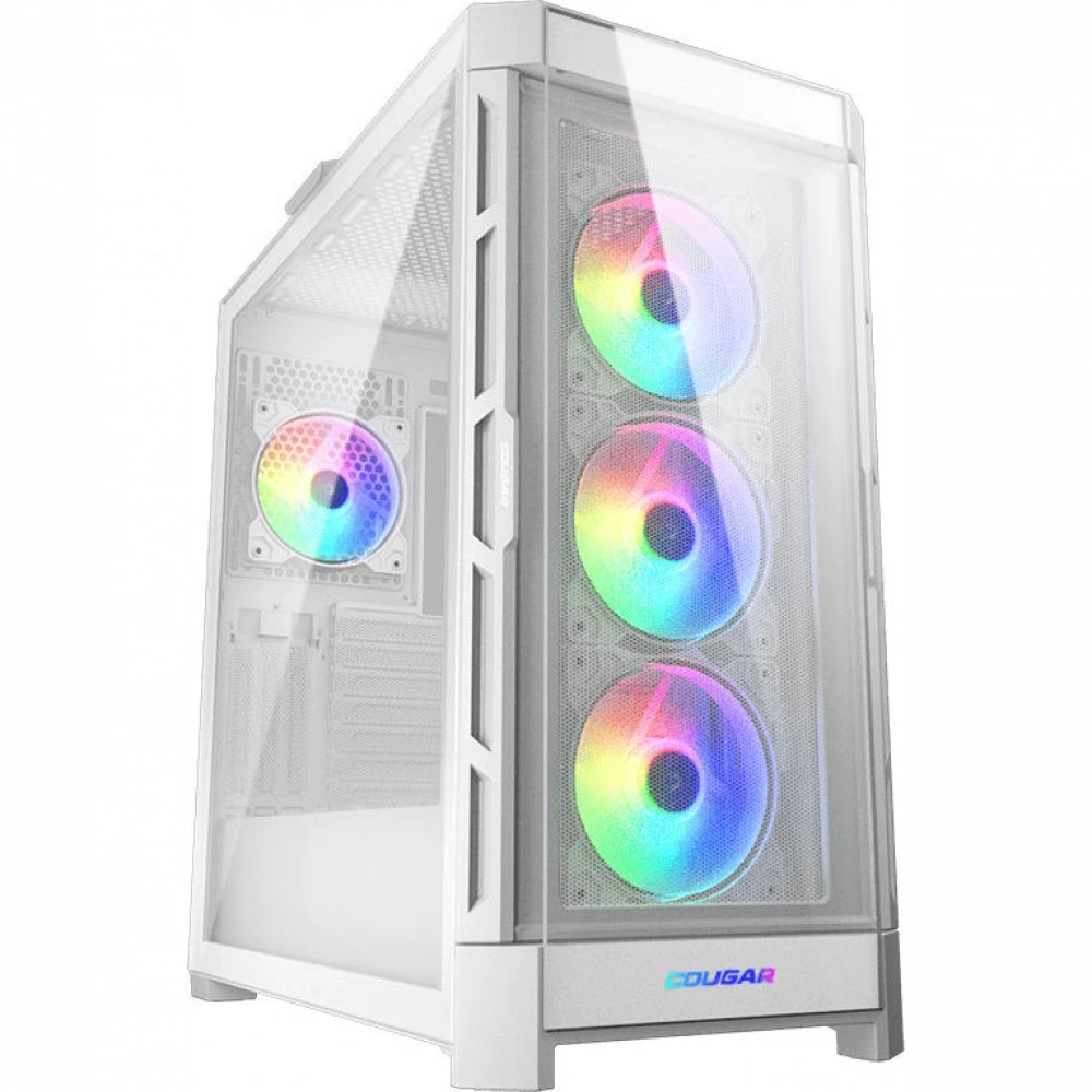 Корпус Cougar Duoface Pro RGB White CGR-5AD1W-RGB Игровые, Mid-Tower
