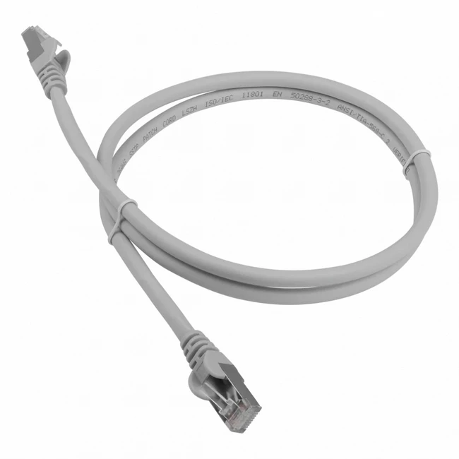 Патч-корд LANMASTER LAN-PC45/S6A-5.0-GY