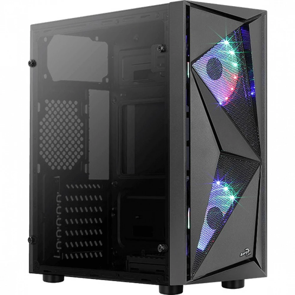 Корпус Aerocool Glider Cosmo-G-BK-v1 COSMO-G-BK-V1 Игровые, Mid-Tower