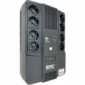Источник бесперебойного питания SVC U-800/BSSC DL-SVC-U-800/BSSC Линейно-интерактивные, Напольный (Tower), 800 ВА, 480 Вт