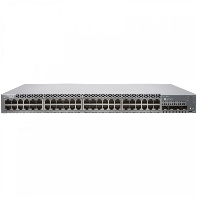 Коммутатор Juniper EX3400 EX3400-48T-AFI 1000 Base-T (1000 мбит/с), 4 SFP порта