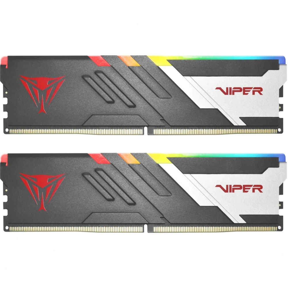 ОЗУ Patriot 48Gb DDR5 6000MHz Patriot Viper Venom PVVR548G600C30K DIMM, DDR5, 48 Гб (2 x 24 Гб), 6000 МГц