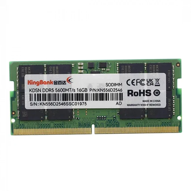ОЗУ KingBank K5.01.FN05DD4002 SO-DIMM, DDR5, 16 Гб, 5600 МГц