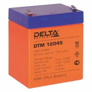 Сменные аккумуляторы АКБ для ИБП Delta Battery DTM 12045 12 В