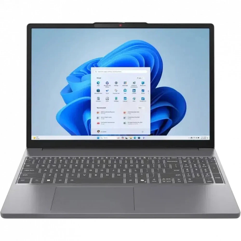 Ноутбук Lenovo IdeaPad Slim 3 16IRH10 83KA000XRK 15.3 ", WUXGA 1920x1200 (16:10), AMD, Ryzen 7, 8 Гб, 512 ГБ, AMD Radeon 780M, Windows 11 Home