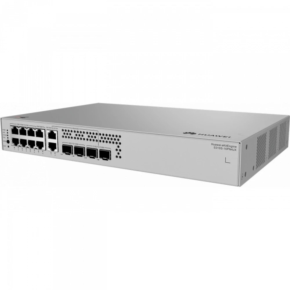 Коммутатор Huawei eKit S310S-10PN4JX 98012481 1000 Base-T (1000 мбит/с), 4 SFP порта