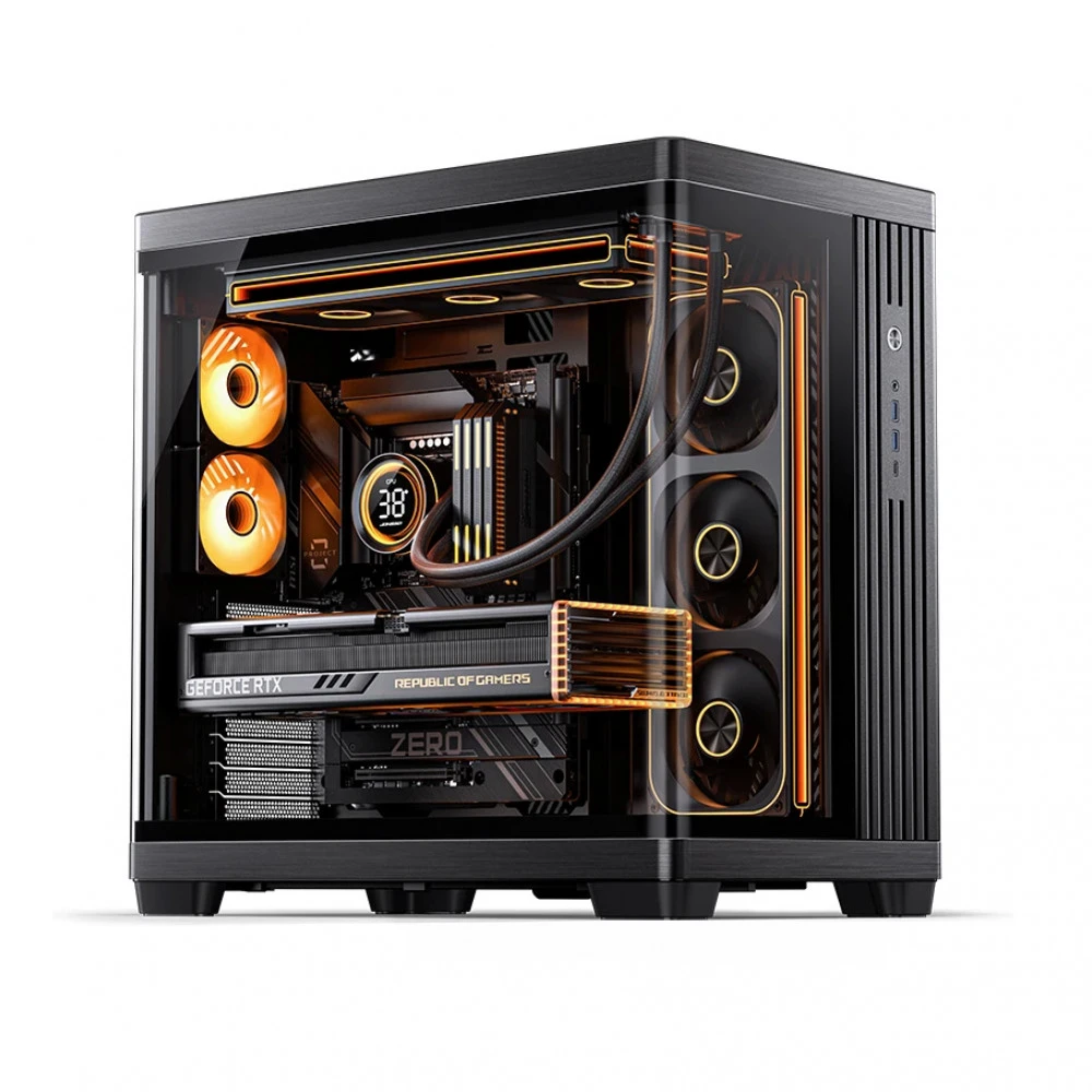 Корпус Jonsbo TK-4 Black Игровые, Mid-Tower