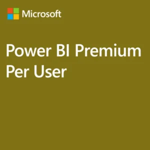 Софт Microsoft Power BI Premium Per User - 1 год CFQ7TTC0HL8W:0001_YY