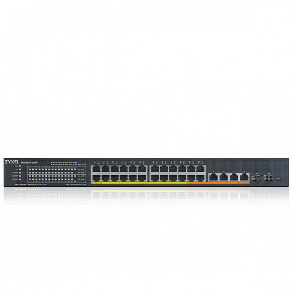 Коммутатор Zyxel XMG1930-30HP-ZZ0101F 10 GBase-T (10000 мбит/с), 2 SFP порта