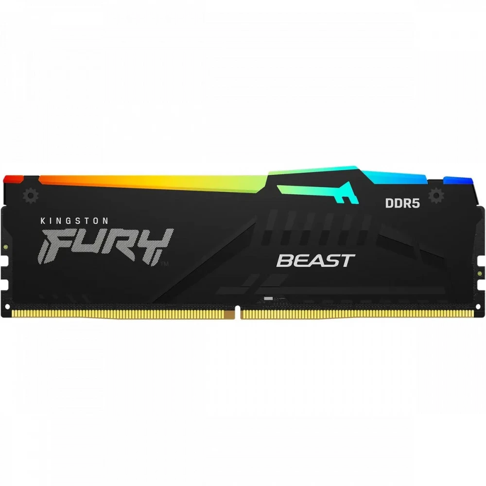 ОЗУ Kingston Fury Beast RGB KF556C36BBEA-32 DIMM, DDR5, 16 Гб, 5600 МГц