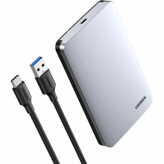 Аксессуар для жестких дисков UGREEN Кейс для SSD/HDD 2.5 CM300 70498