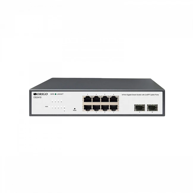 Коммутатор Origo OS2410 OS2410/A1A 1000 Base-T (1000 мбит/с), 2 SFP порта