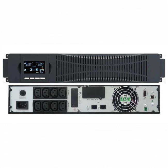 Источник бесперебойного питания SNR ELEMENT II(E) SNR-UPS-ONRT-1000-E24 Двойное преобразование (On-Line), Стоечный (Rack), 1000 ВА, 900 Вт