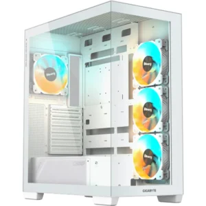 Корпус Gigabyte GB-C500PI ST белый 28300-C500W-1CKR Игровые, Mid-Tower