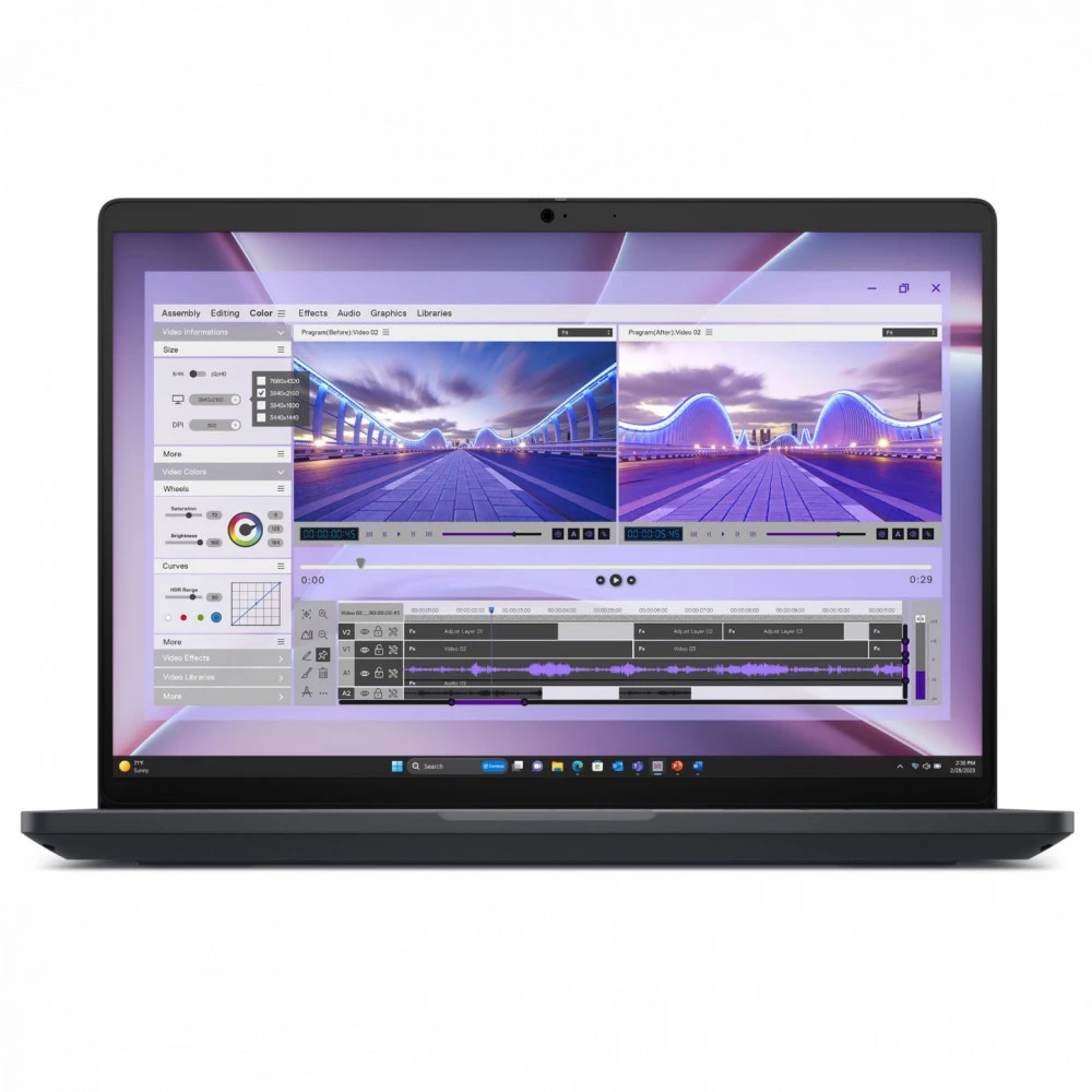Ноутбук Dell Pro Max 16/16XE MC16250 BTO122_MC16250_EMEA_210-BPVR 16 ", WUXGA 1920x1200 (16:10), Intel, Core Ultra 7, 32 Гб, 1 ТБ, Nvidia RTX PRO 500 Blackwell, Windows 11 Pro