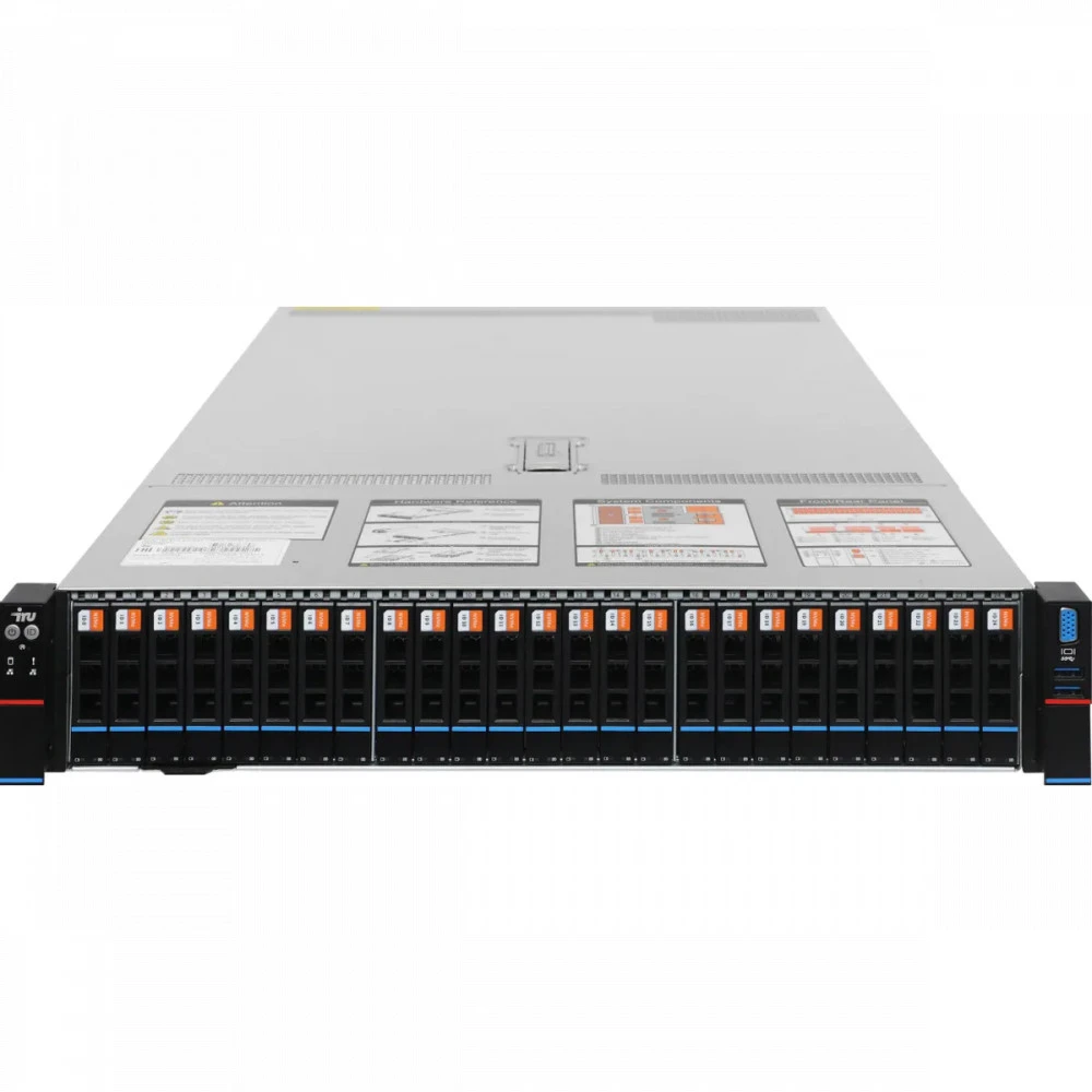 Сервер iRU Rock g2212ig4 2135456 2U Rack, Xeon Gold 6542Y, 2900 МГц, 24, 60, 4 x 32 ГБ, SFF 2.5" + LFF 3.5", 14, 2x 12 ТБ
