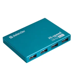 Аксессуар для ПК и Ноутбука Defender Septima Slim, USB2.0, 7портов