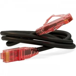 Патч-корд Hyperline PC-LPM-UTP-RJ45-RJ45-C5e-0.5M-LSZH-BK