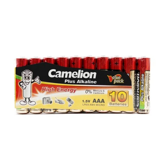 Батарейка CAMELION Plus Alkaline LR03-SP10-DA