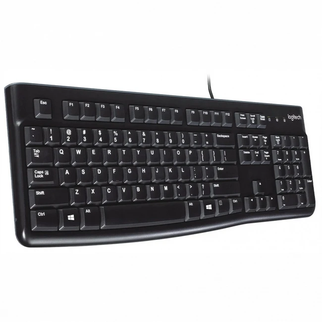 Клавиатура Logitech K120 920-002583 Проводная, USB