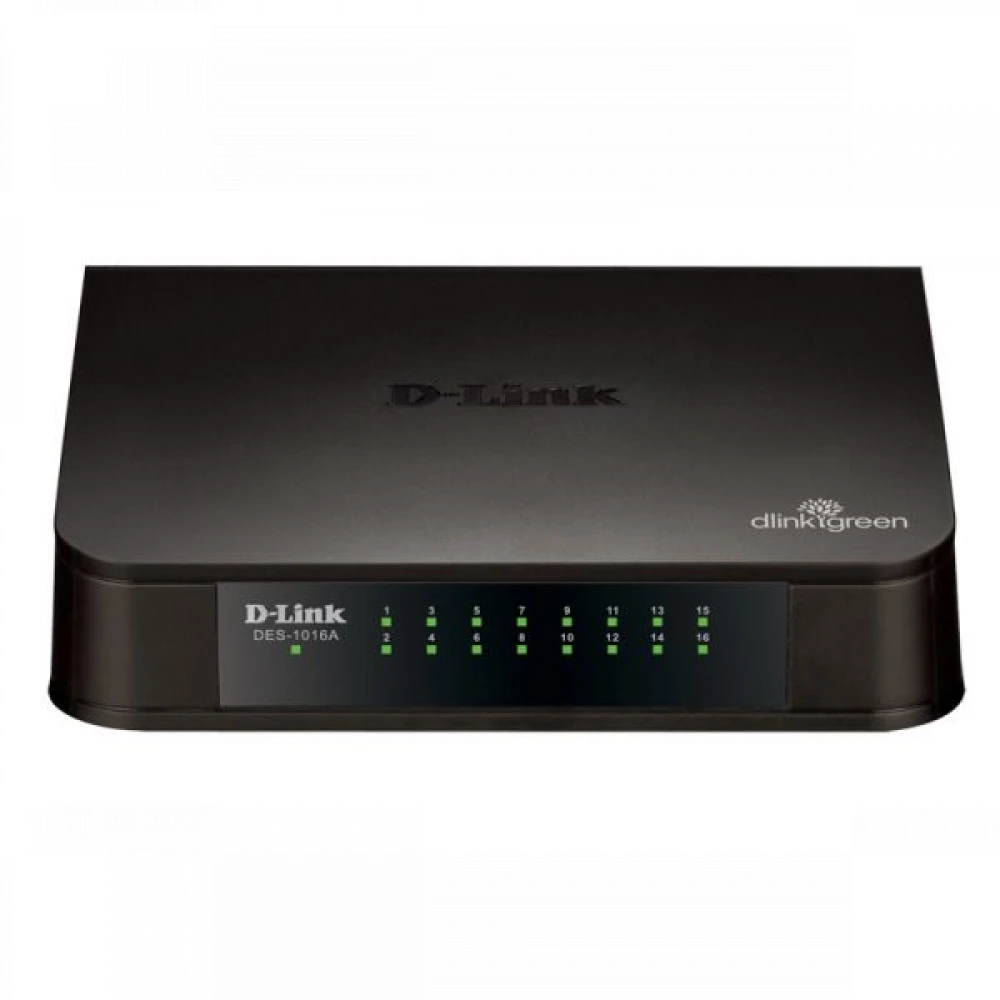 Коммутатор D-link DES-1016A/E2A 100 Base-TX (100 мбит/с)