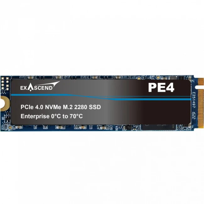 Жесткий диск Exascend EXPE4M7680GB SSD (твердотельные), 7680 ГБ, M.2, PCIe
